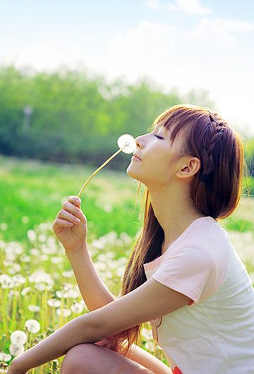 小清新女生图片