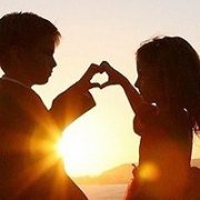 心形微信头像 爱是一种心与心的交汇